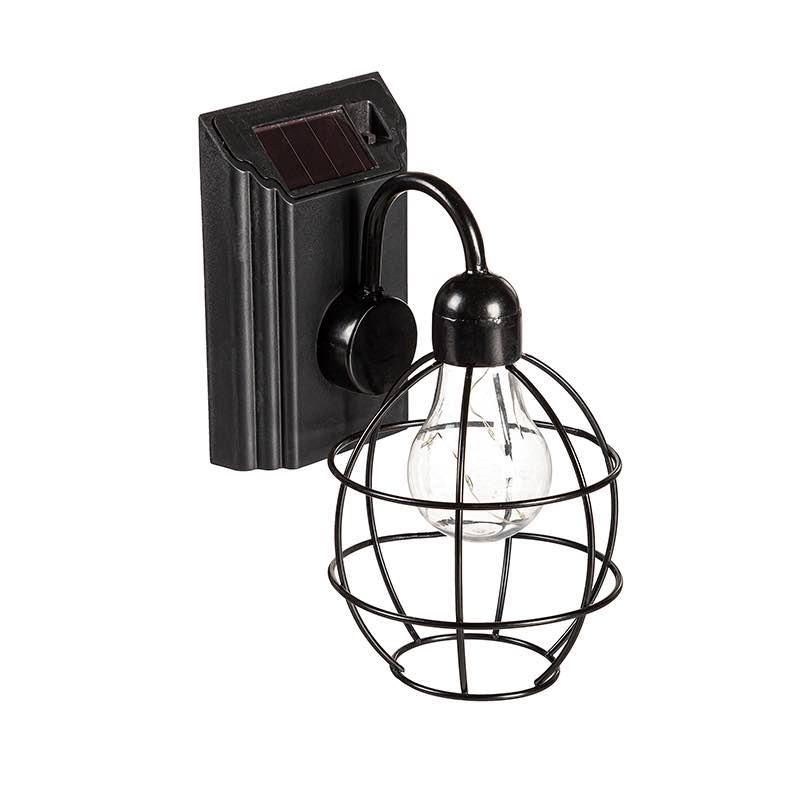 Solar-Powered Wall Sconces, Set of 9