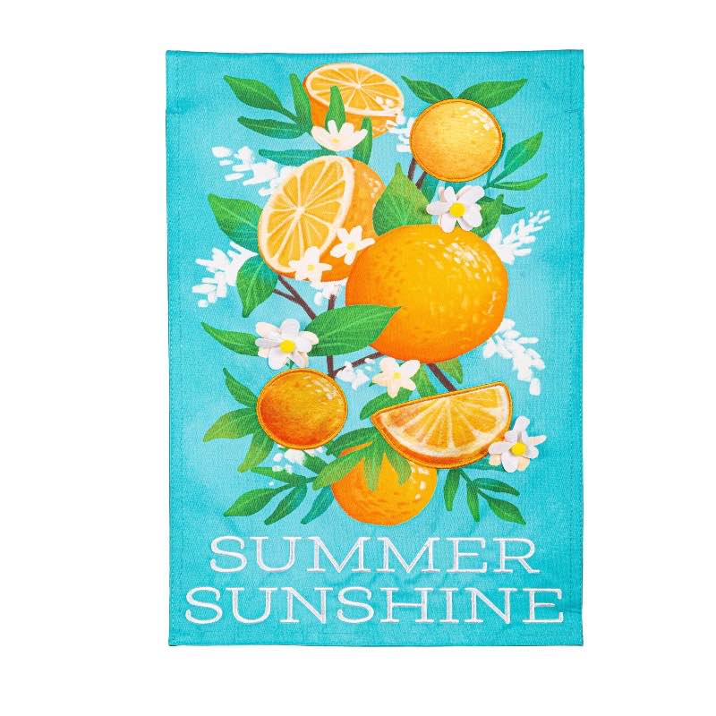 Summer Sunshine Eco-Friendly Garden Flag