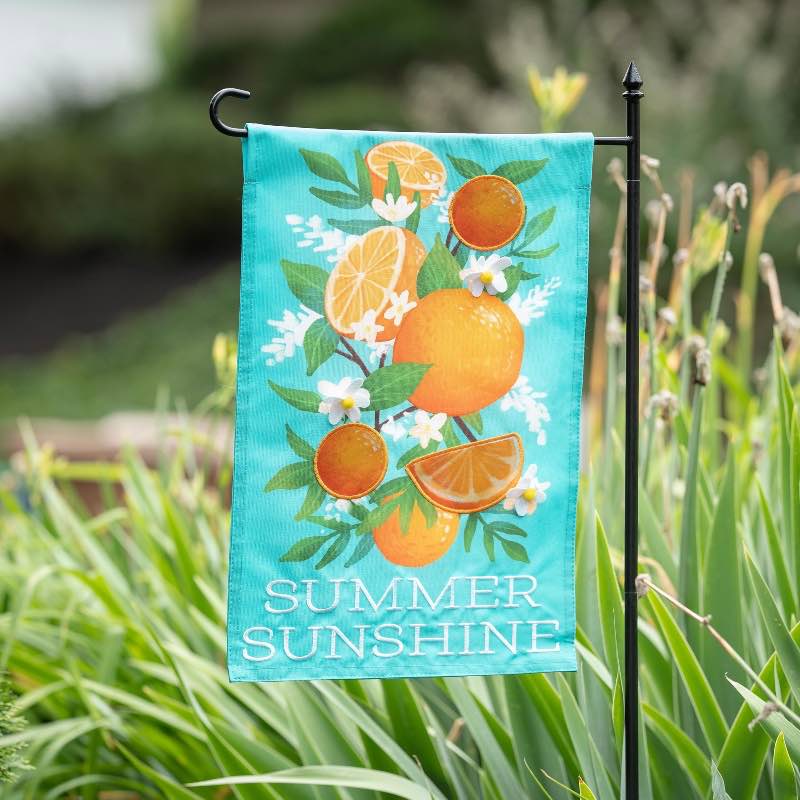 Summer Sunshine Eco-Friendly Garden Flag