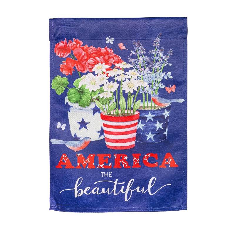 America the Beautiful Eco-Friendly Garden Flag