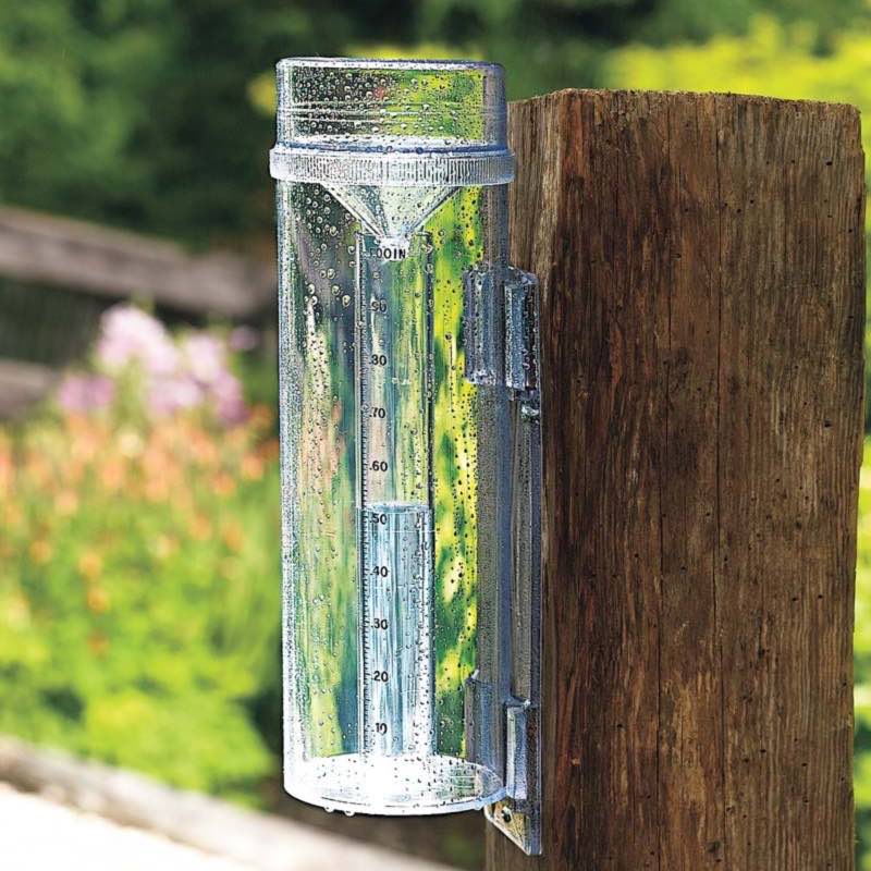 Professional Rain, Snow and Hail Gauge with Mounting Hardware