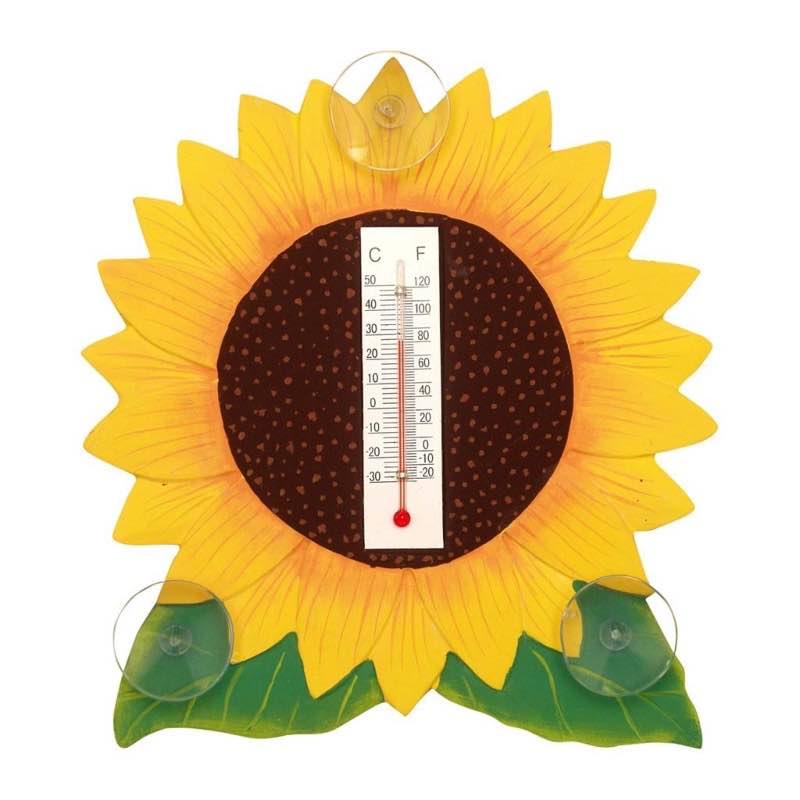 Sunflower Thermometer