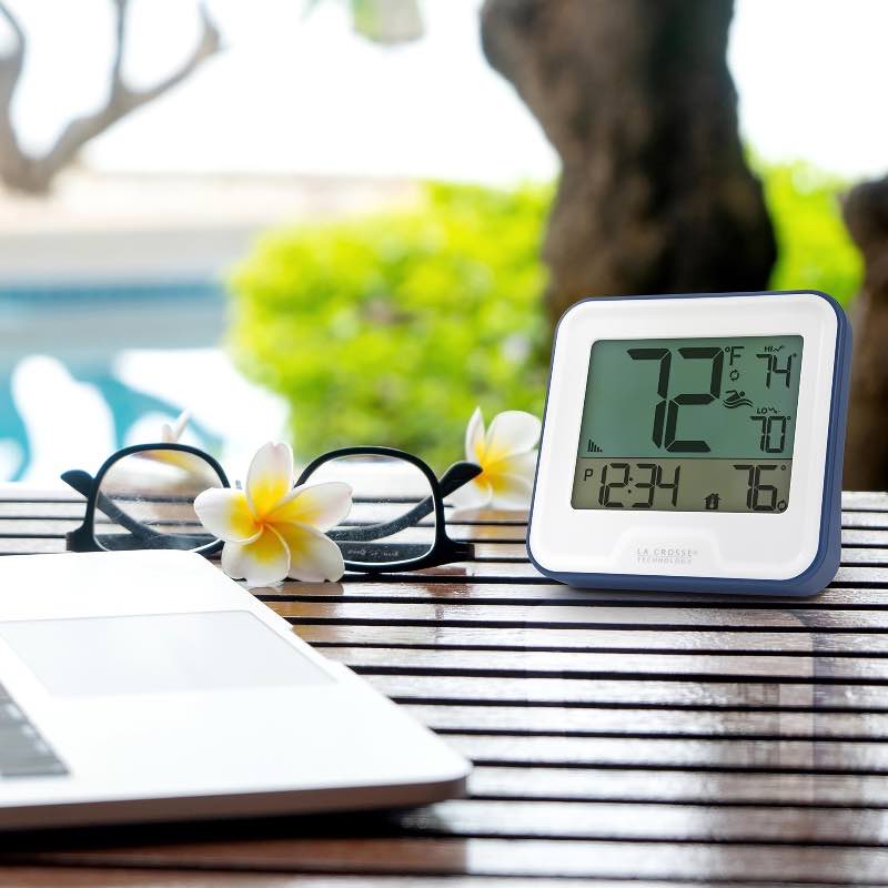 Wireless Pool Thermometer with LCD Display