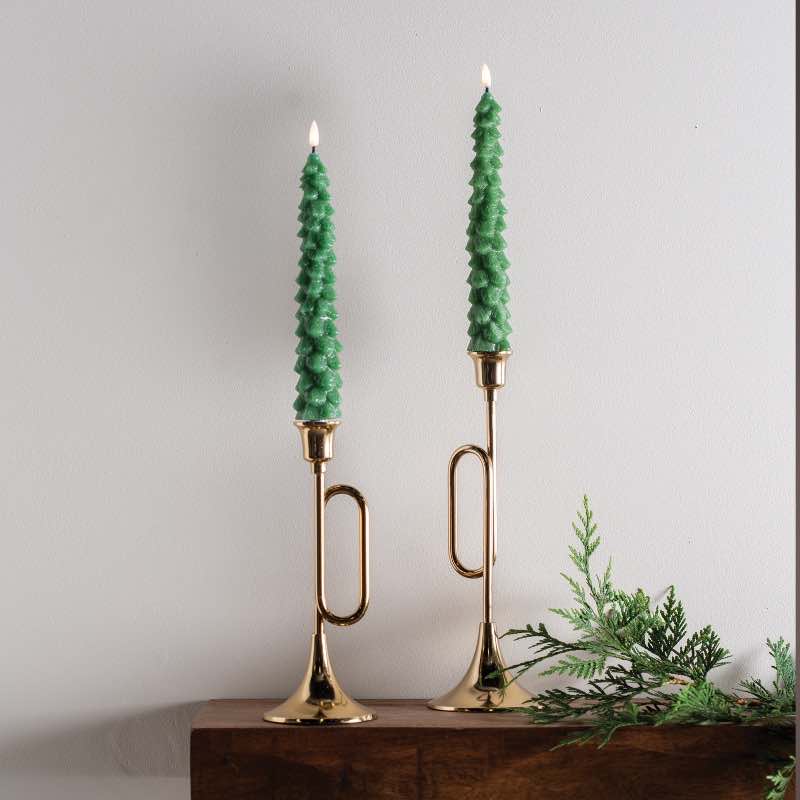 Trumpet Candleholder