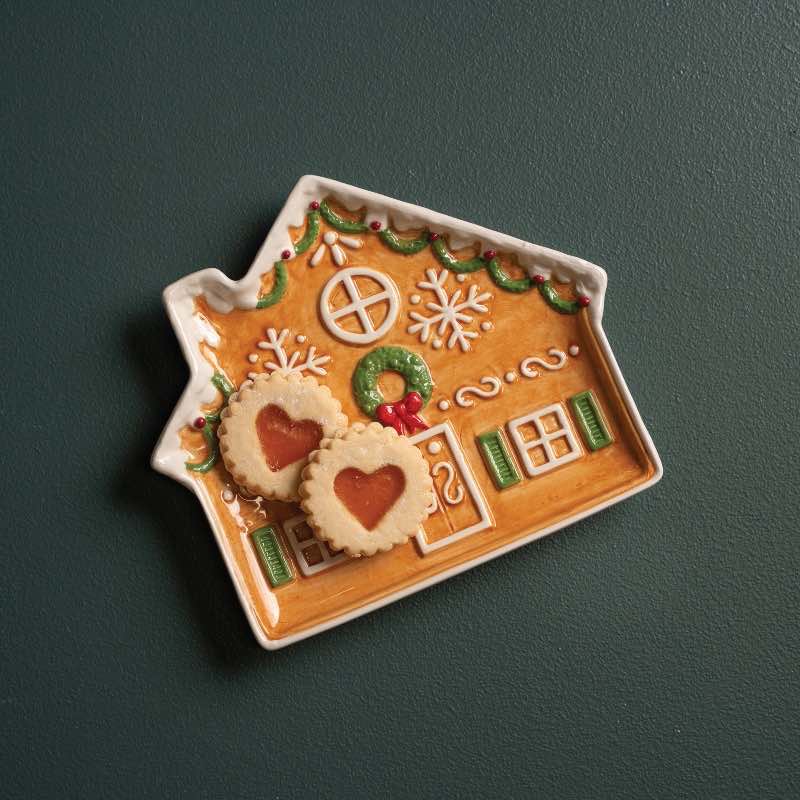 Gingerbread House Cookie Tray