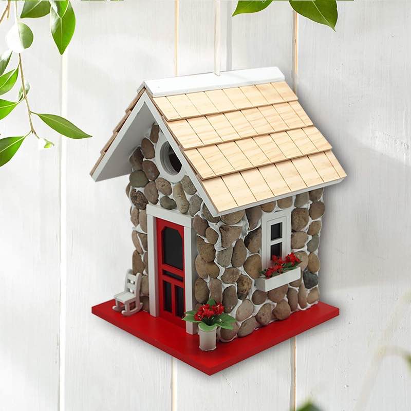 Fieldstone Guest Cottage Birdhouse