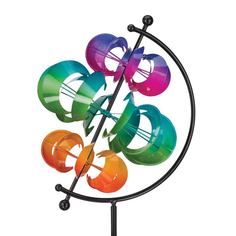 Vertical Moons Wind Spinner