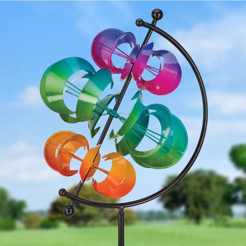 Vertical Moons Wind Spinner