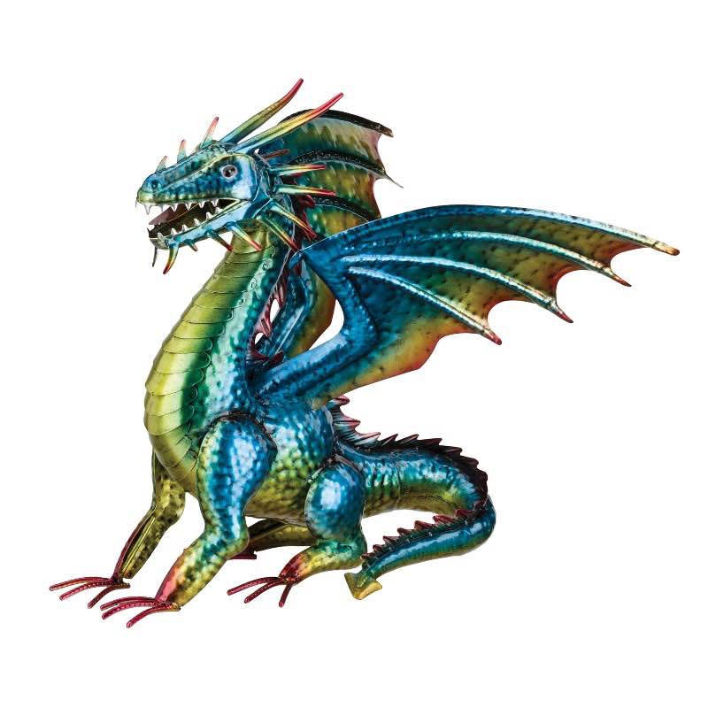 Green Mystic Dragon Decor