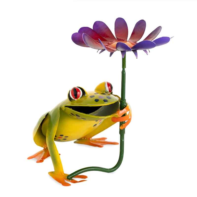Frog with Flower Spinner