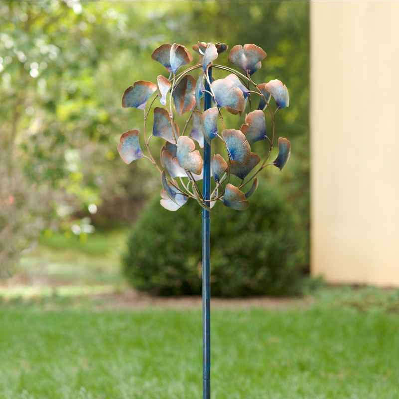 Recycled Metal Ginkgo Leaf Spinner