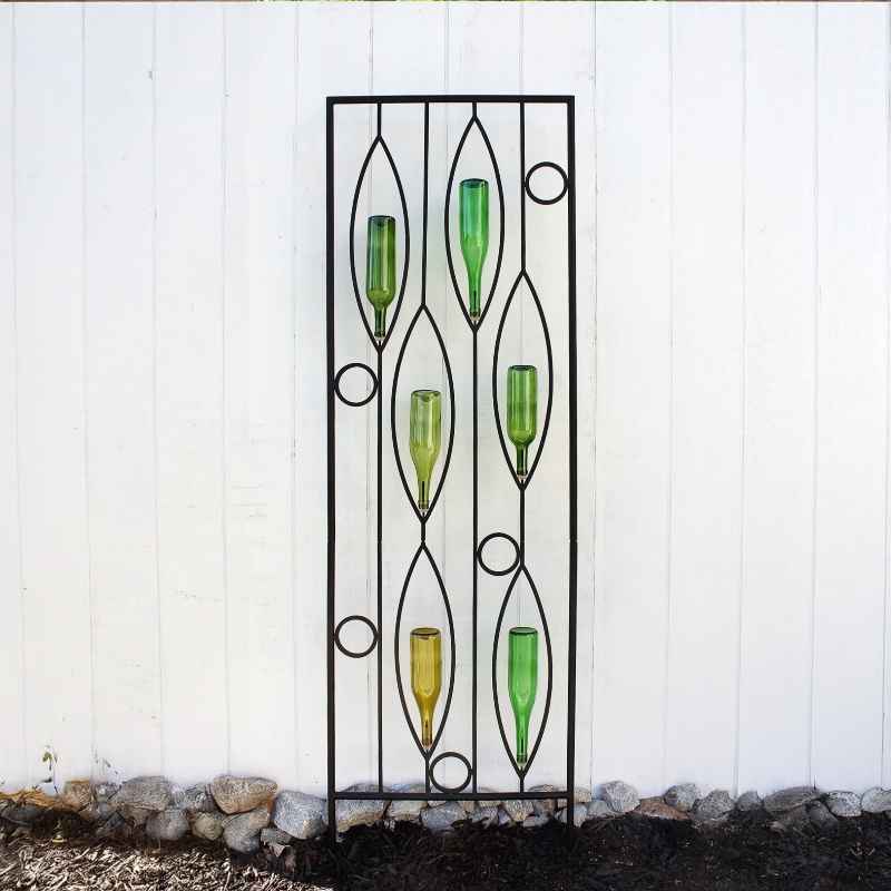 Iron Bottle Trellis