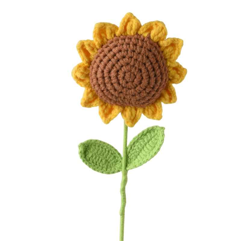 Knitted Sunflower
