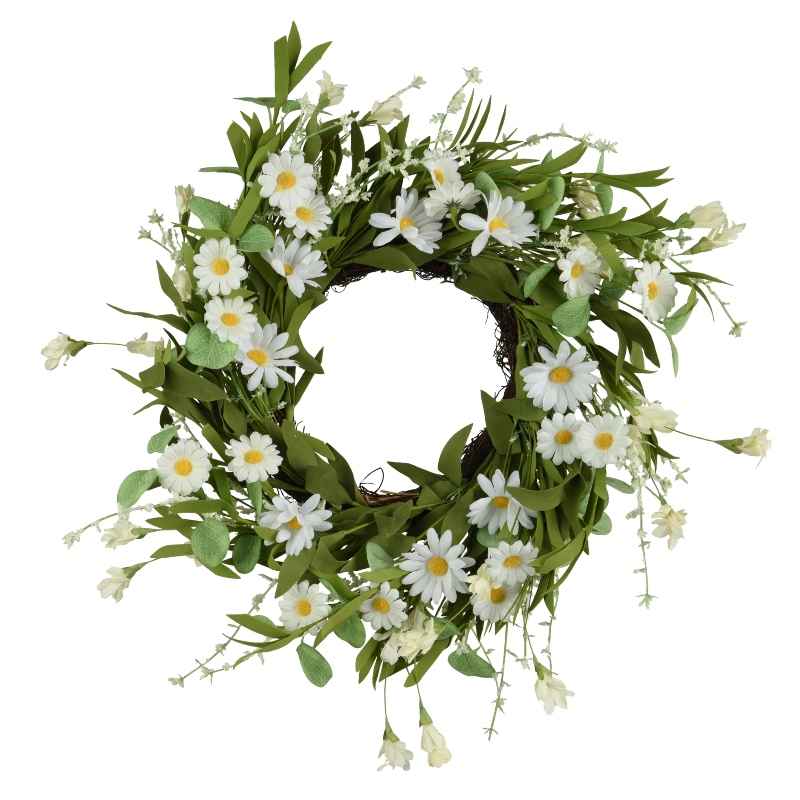 Daisy Wildflower Wreath