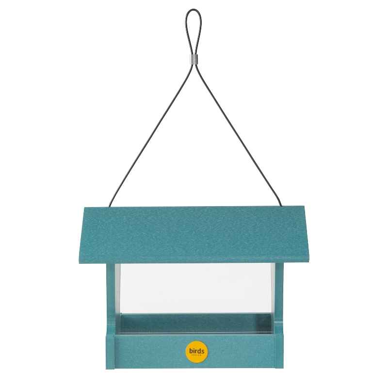 Lake Blue Recycled Poly Lumber Hopper Feeder