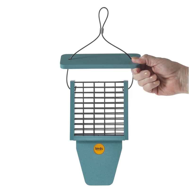 Recycled Poly Lumber Suet Feeder with Tail Prop