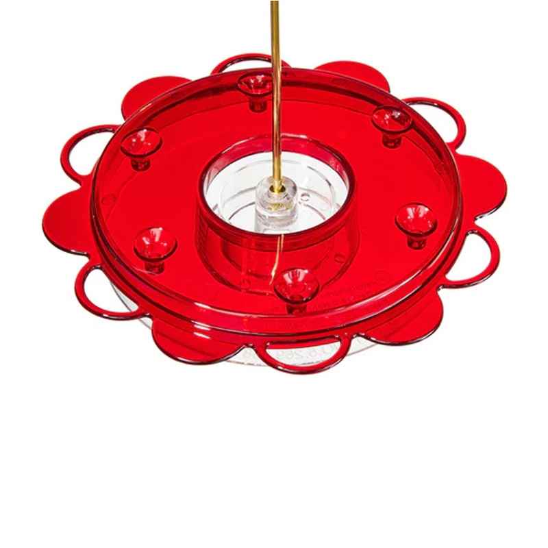 Hummingbird Feeder with Six Nectar Ports, 12 oz.