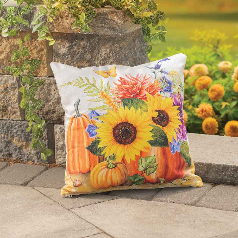 Indoor/Outdoor Fall Festival Pillow, 19