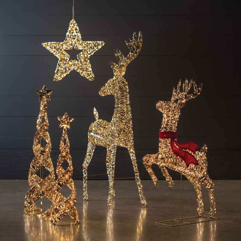Micro LED Cone Tree with Twinkling Effect