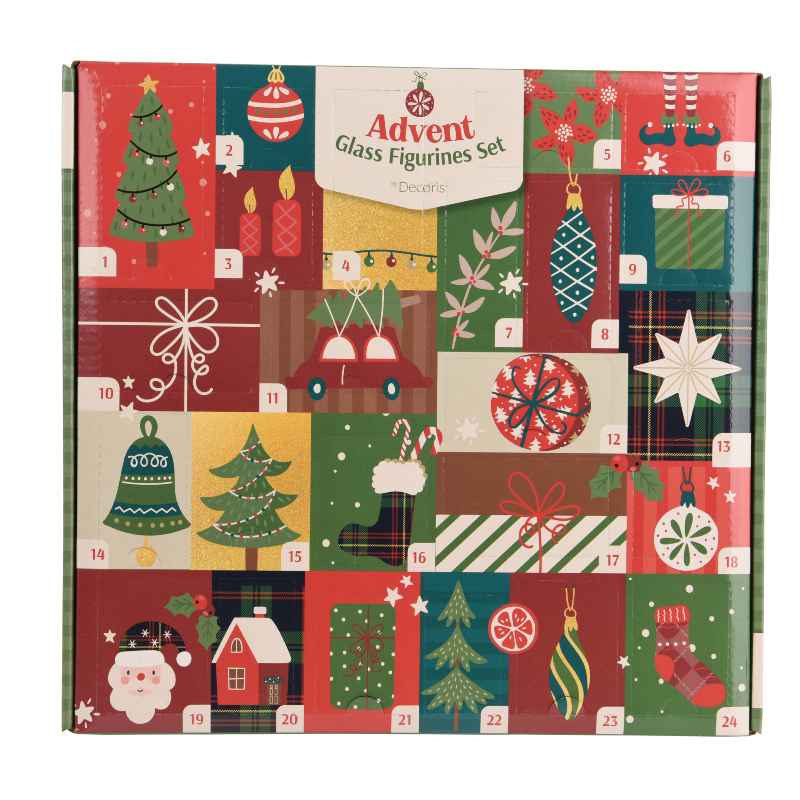 Glass Ornament Advent Calendar