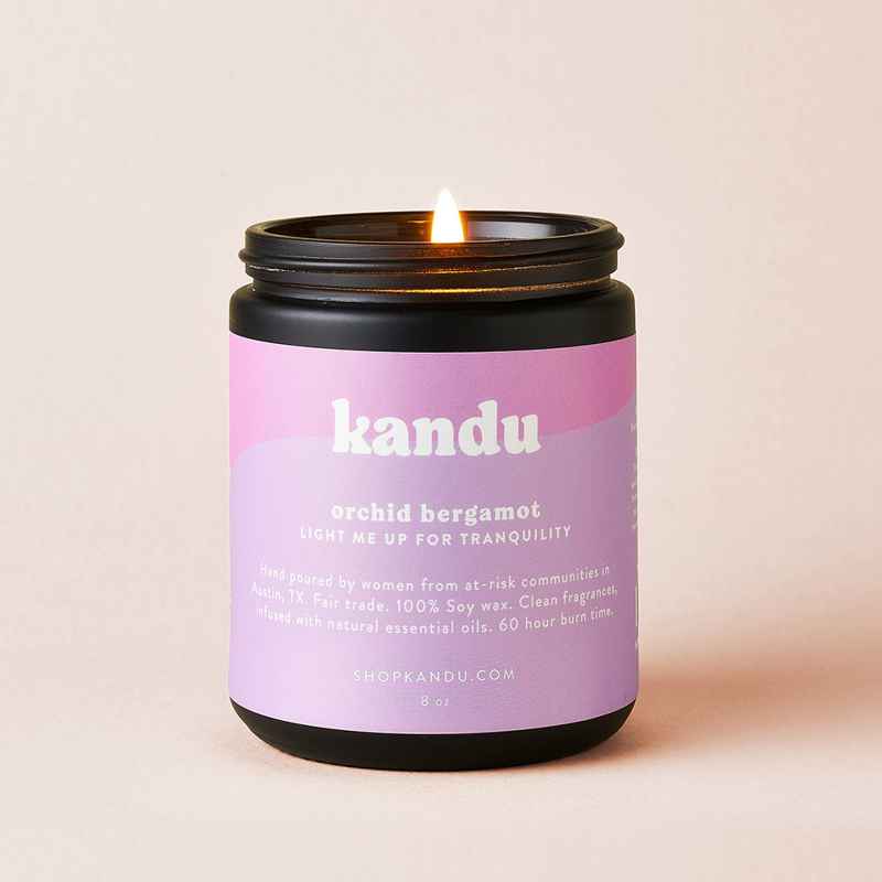 Orchid Bergamot Soy Candle