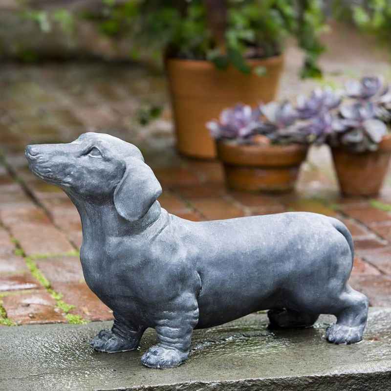 Fritz Dachshund Dog Statue