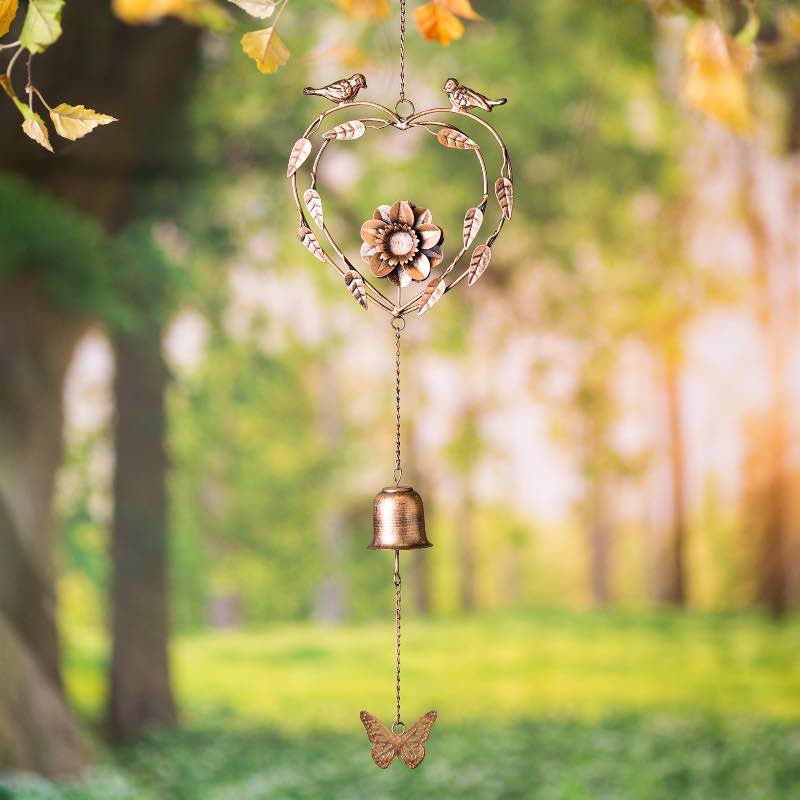 Bird Heart Wind Chime