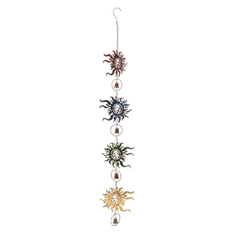 Smiling Suns and Bells Wind Chime