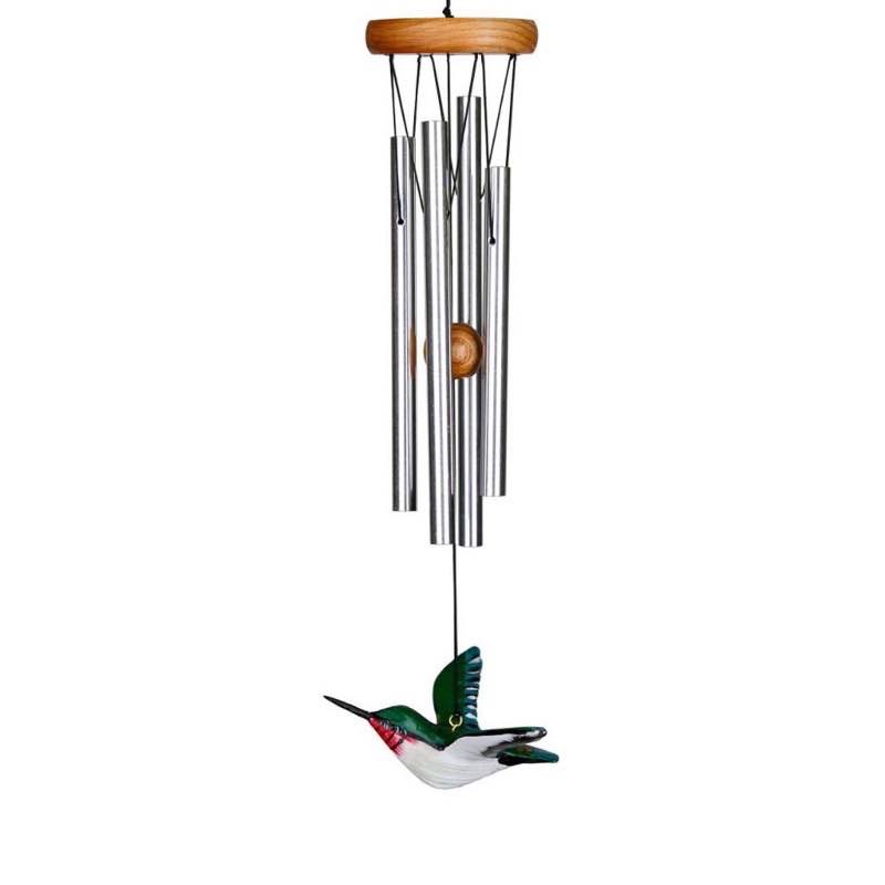 Ruby-Throated Hummingbird Wind Chime