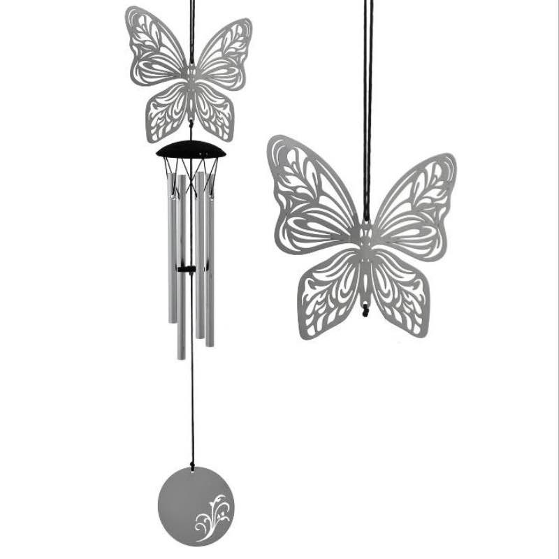 Filigree One with Nature Wind Chime - Butterfly