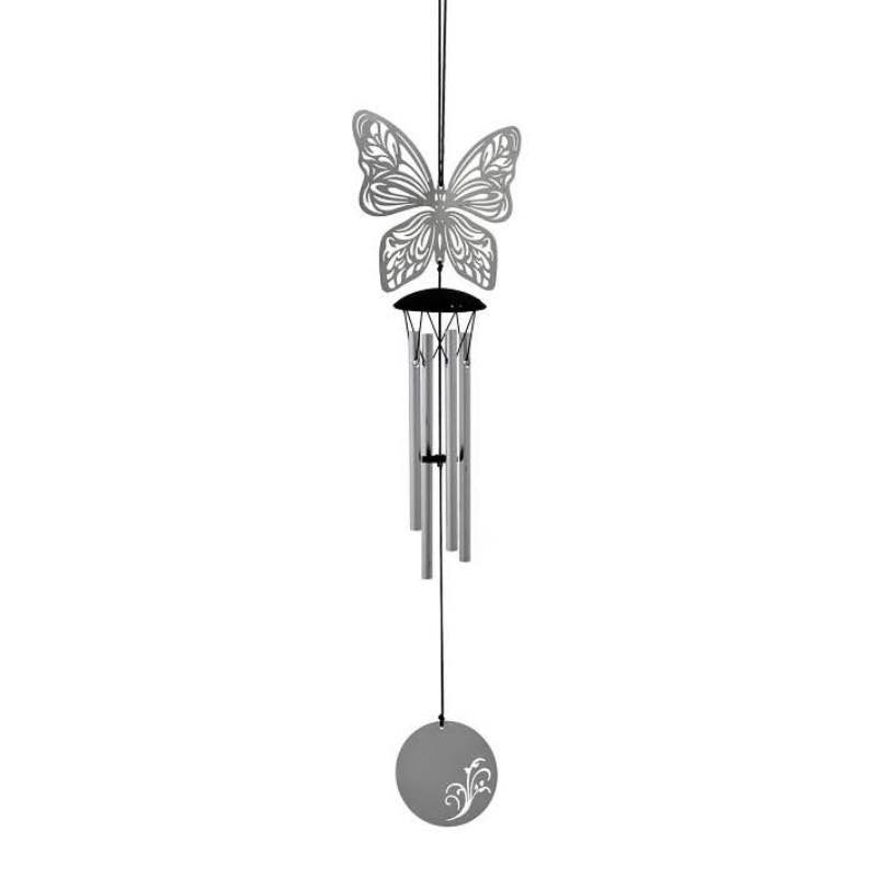 Filigree One with Nature Wind Chime - Butterfly