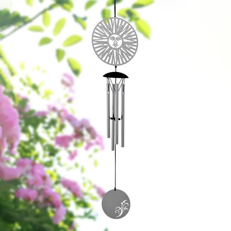 Filigree One with Nature Wind Chime - Sun