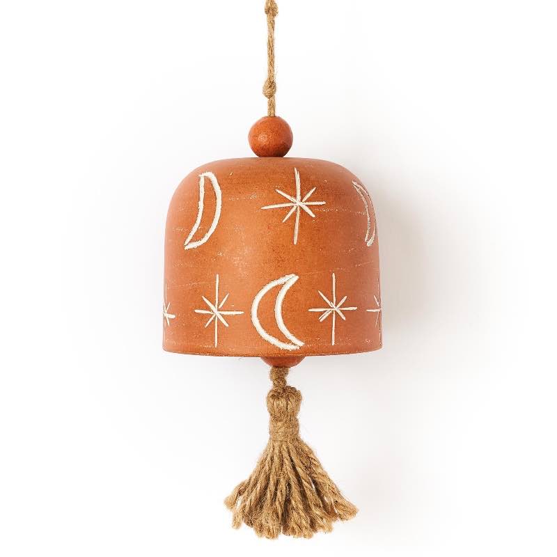 Moon and Stars Bell Wind Chime