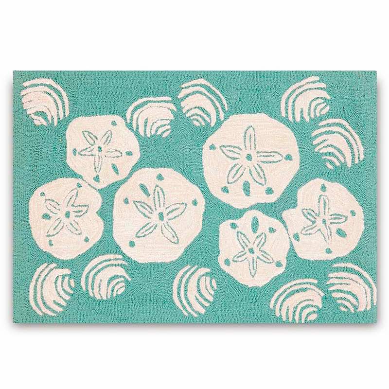 Shell Toss Indoor/Outdoor Accent Rug 24