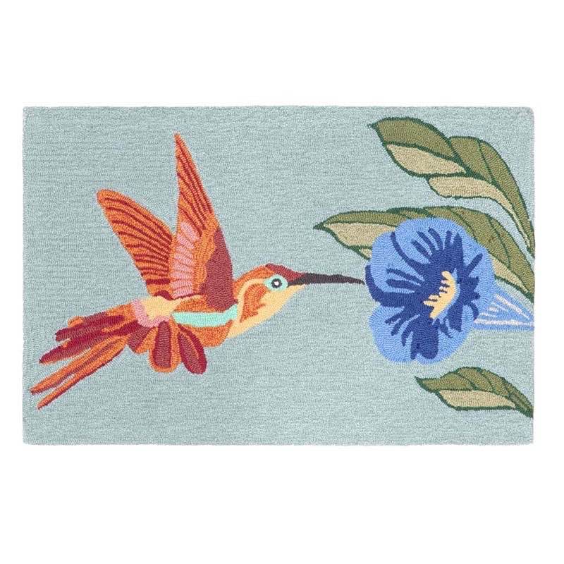 Hummingbird Indoor/Outdoor Rug, 24