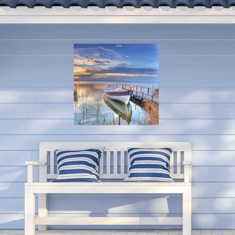Tucked In Outdoor Photographic Canvas Wall Art