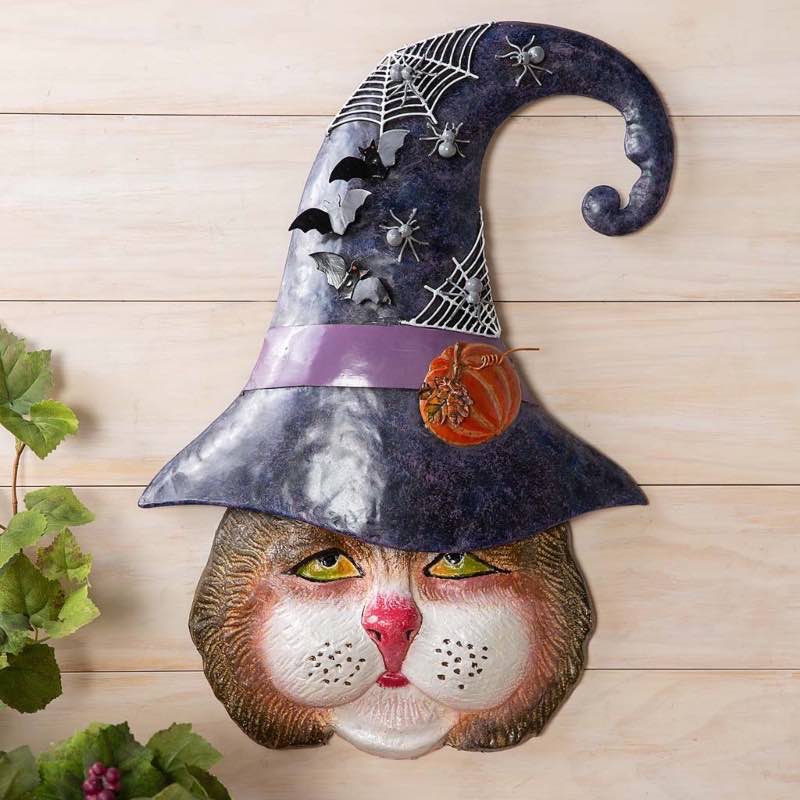 Witch Cat Wall Art