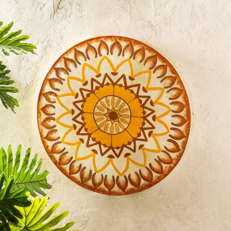 Mandala-Inspired Metal Wall Art