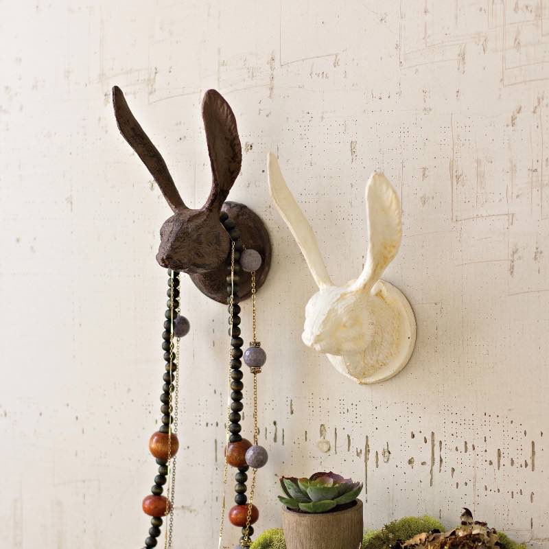 Cast Iron Rabbit Wall Hook