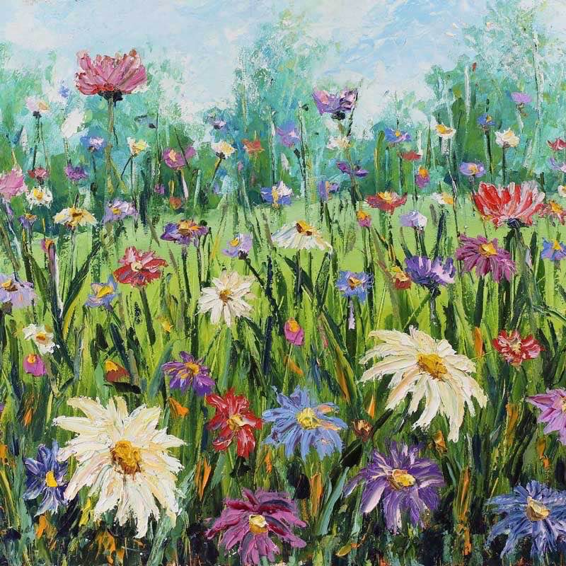 Waterproof Canvas Art - Daisy Day