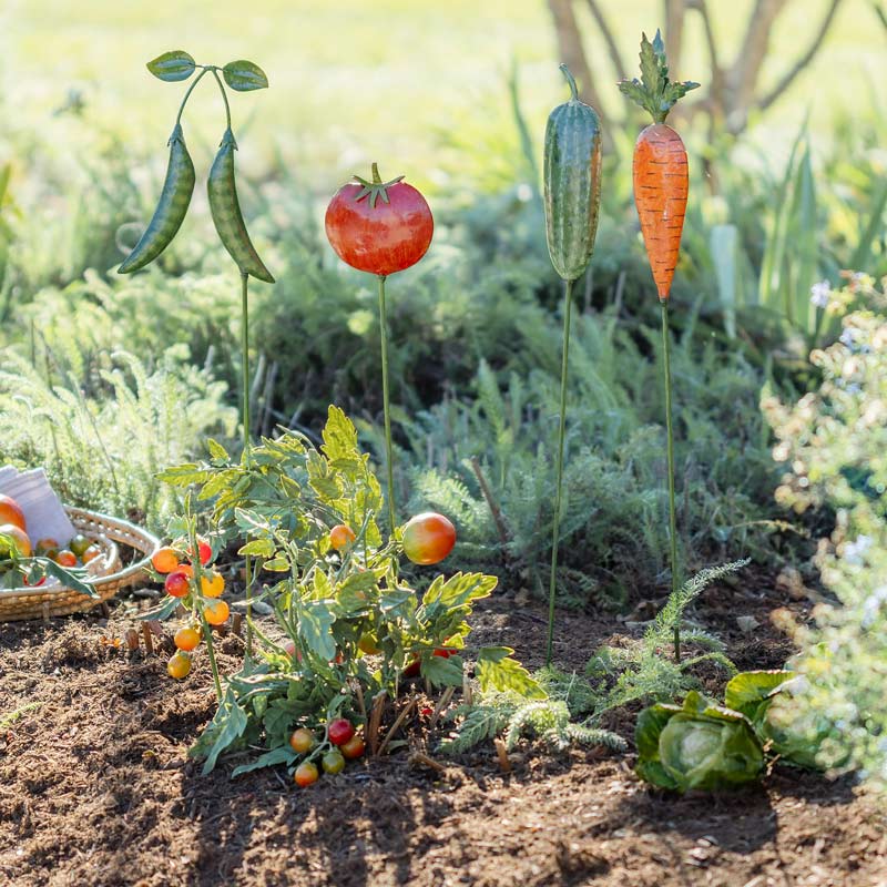 Veggie Garden Stakes, Set of 4