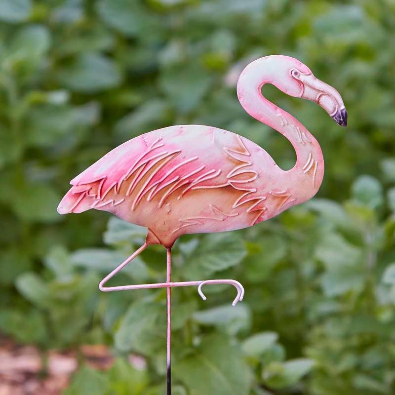 Flamingo Garden Stake