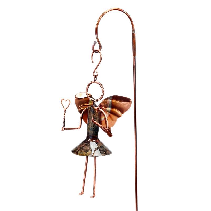 Handcrafted Copper Fairy Garden Stake