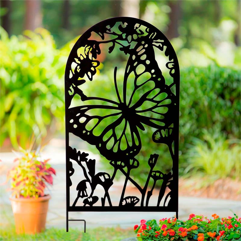 Metal Butterfly Trellis
