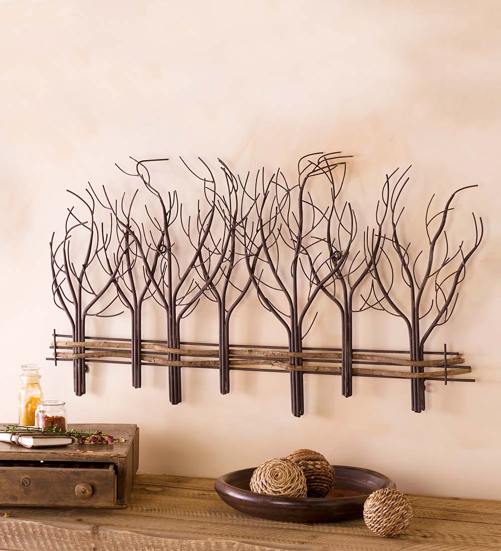 tree branch wall stencils