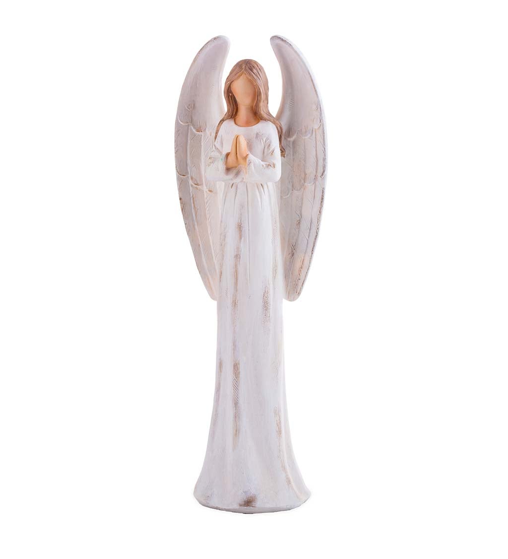 Praying Hands Angel Figurine | Wind and Weather