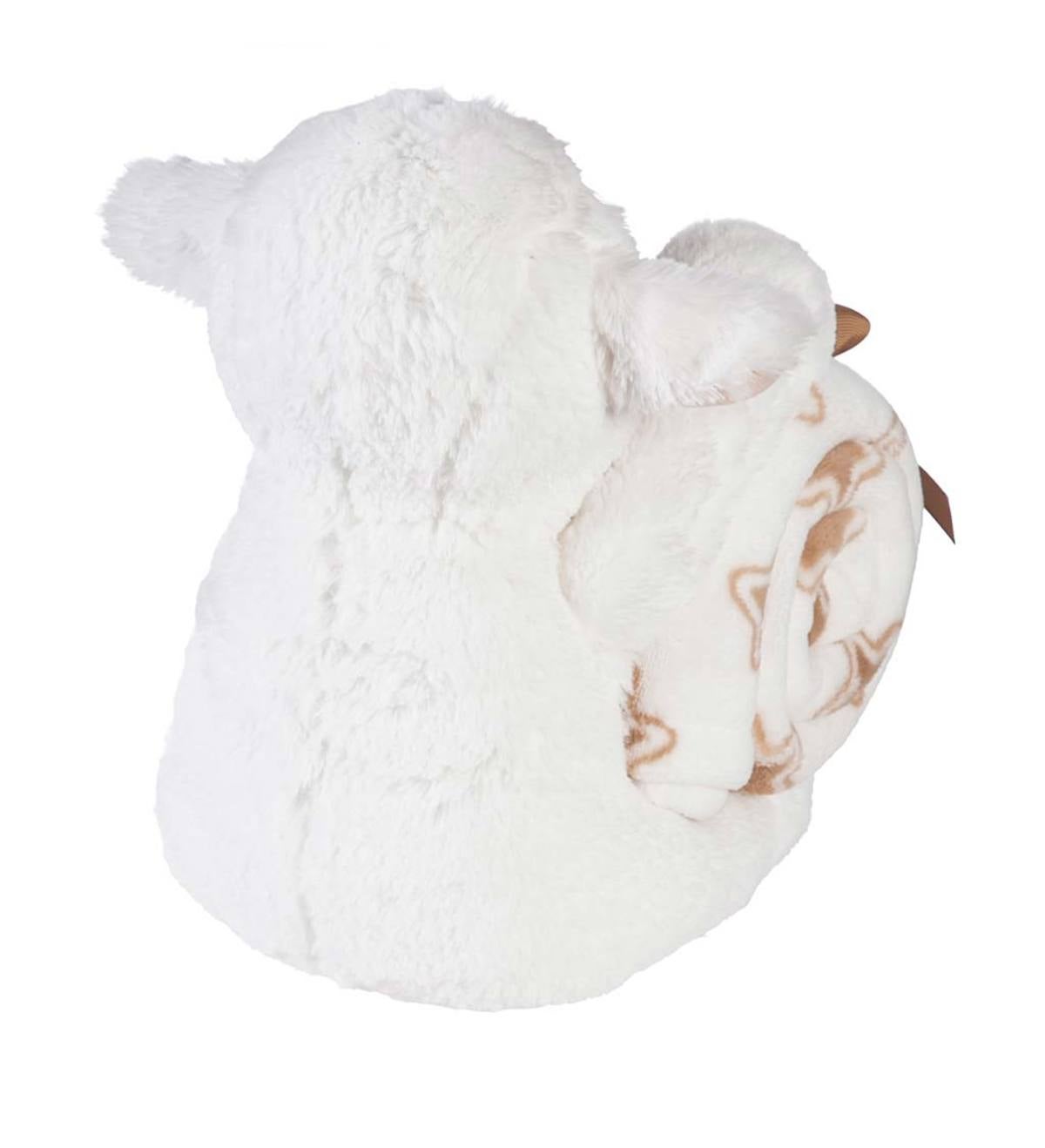 Plush Lamb Stuffed Animal with Blanket Gift Set | Just for Kids | Gifts ...