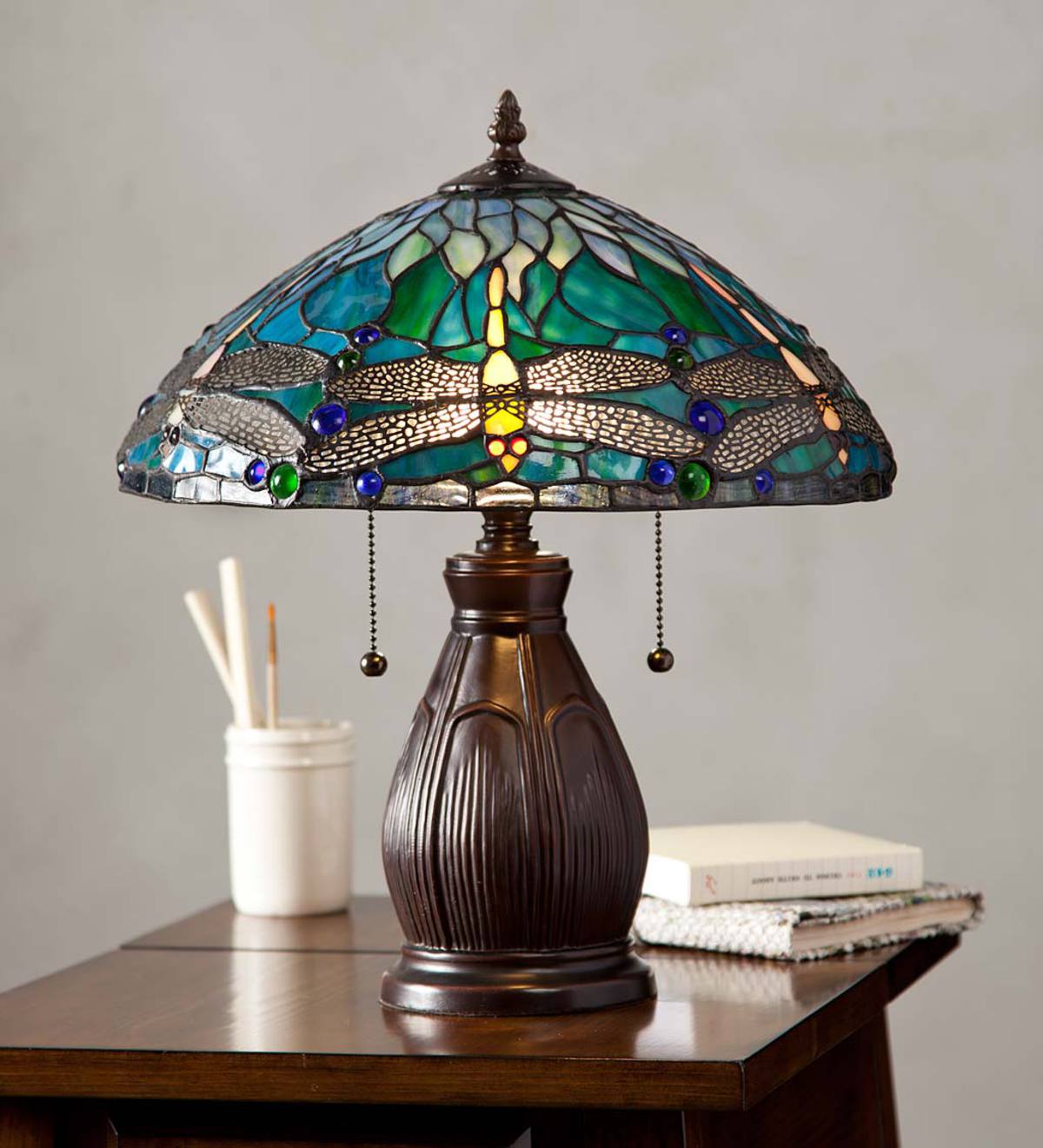 stained glass table lamp
