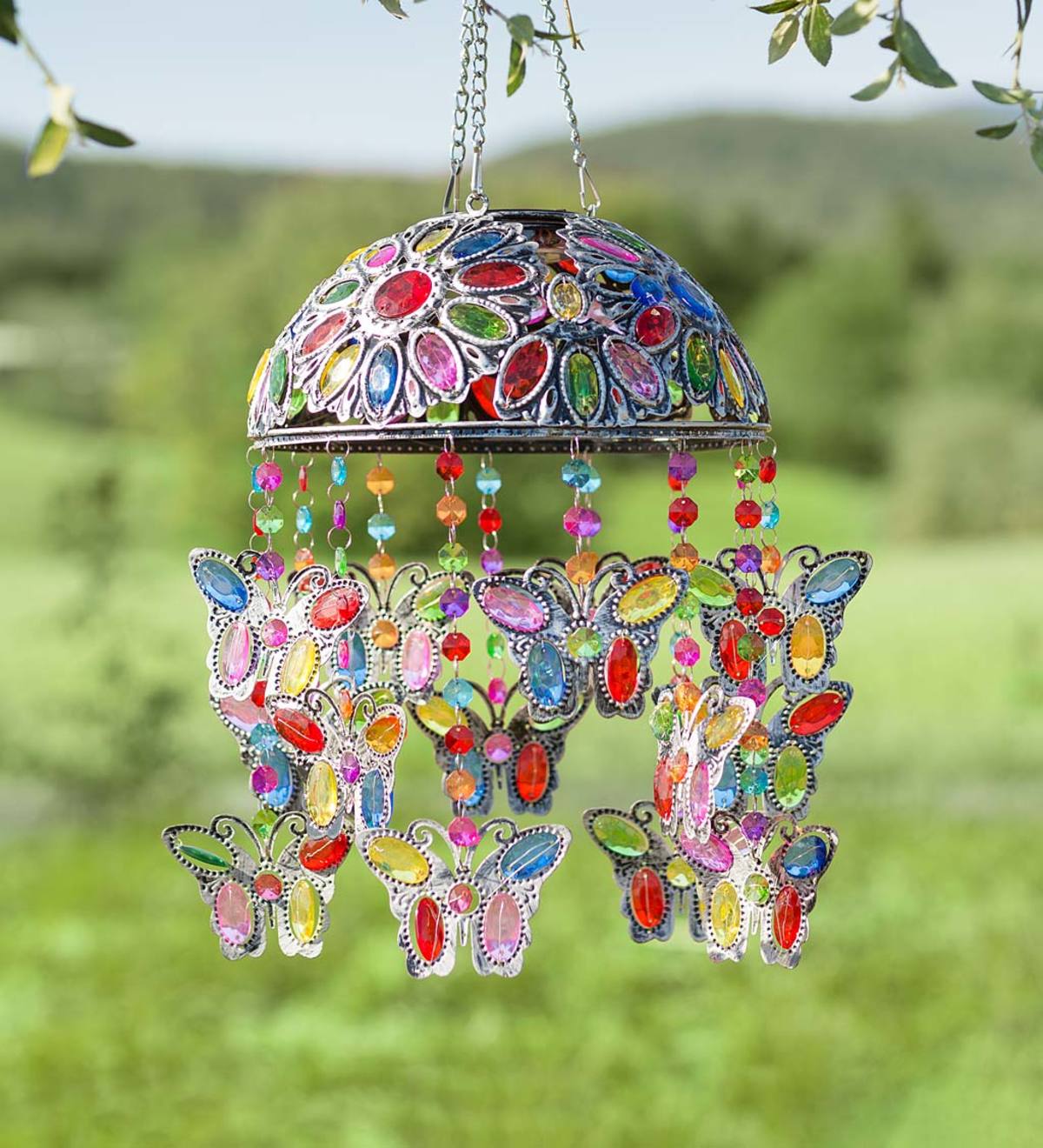 Solar Powered Butterfly Garden Lights | stickhealthcare.co.uk