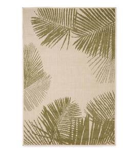 Palm Indoor/Outdoor Rug - Coral | Wind and Weather